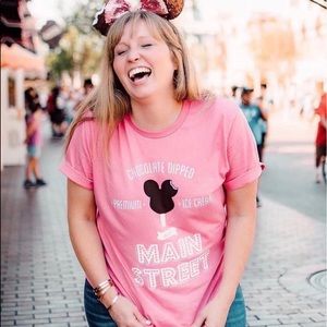 Disney Mickey ice cream tee 2XL